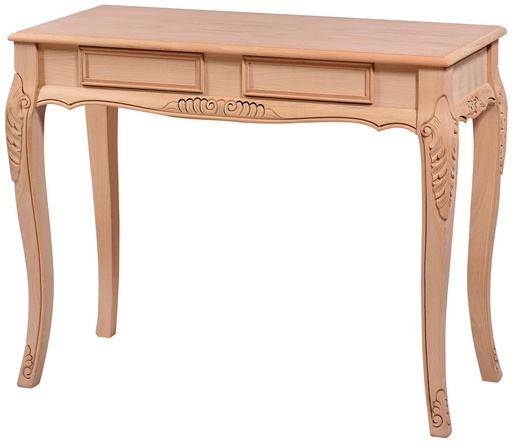 [6118S] Console en bois avec sculpture