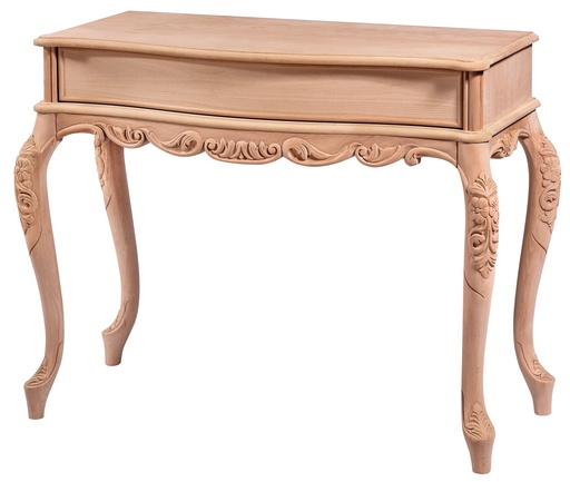 [6129S] CONSOLA DIN LEMN CU SCULPTURA