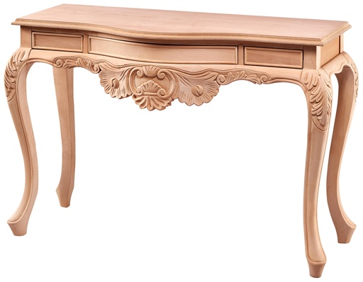 [6156S] CONSOLA DIN LEMN CU SCULPTURA