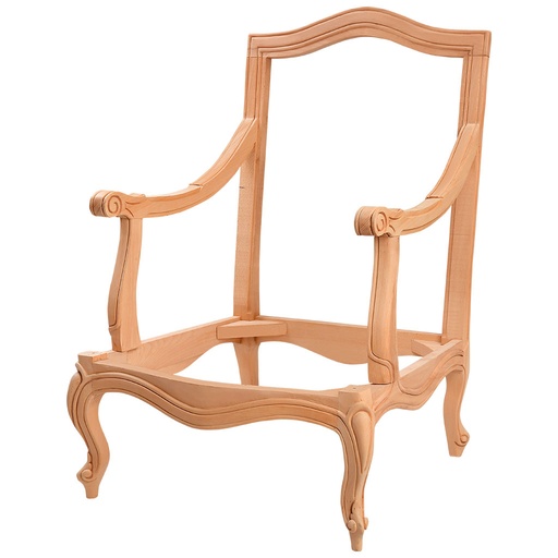 [1837C] Chaise en bois