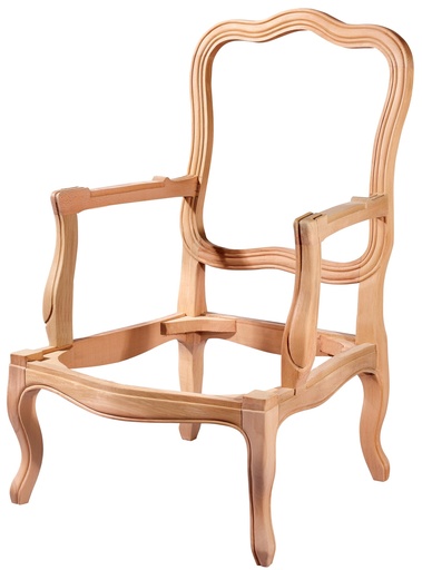 [4819S] Wooden chair