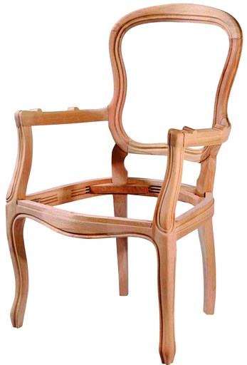 [BRJ-113] Chaise en bois
