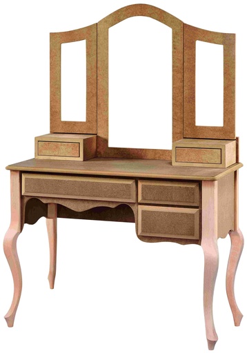 [MAK-107] Wooden and MDF makeup table