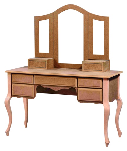 [MAK-109] Schminkentisch aus Holz und MDF