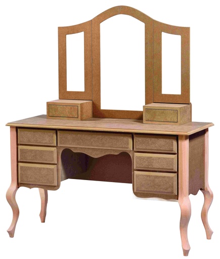 [MAK-111] Schminkentisch aus Holz und MDF