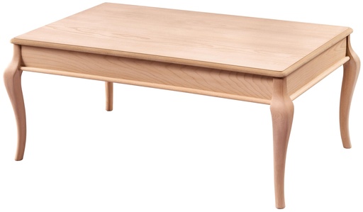 [5744S] La table basse rectangulaire en bois
