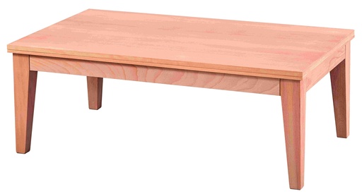 [ORT-144] La table basse rectangulaire en bois