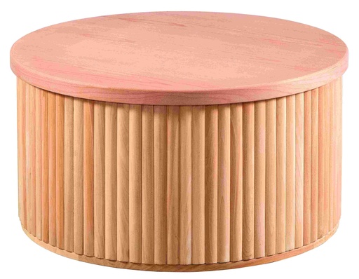 [ORT-158] Wooden round coffee table