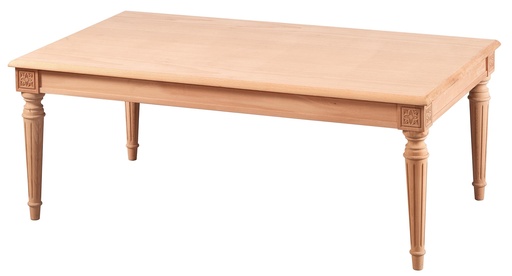 [5756S] The wooden rectangular coffee table