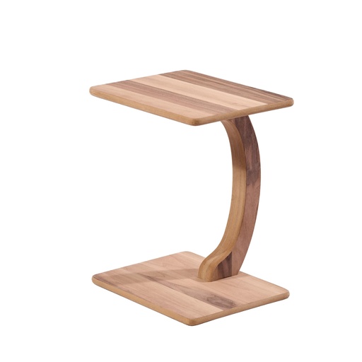 [5575S] Masauty MDF Service rectangulaire avec placage de noix