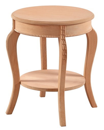 [5917S] Table ronde en bois