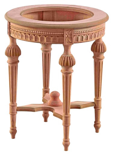 [SAK-119] Round wooden table