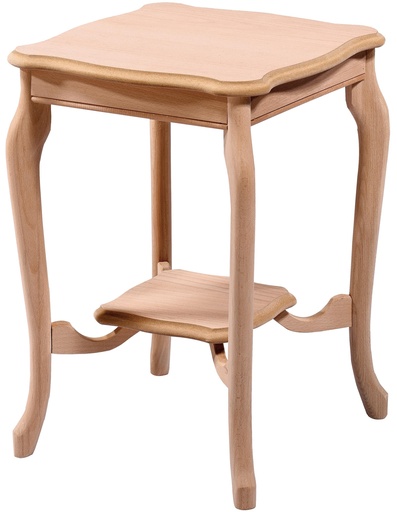 [5884S] Quadratischer Holztisch