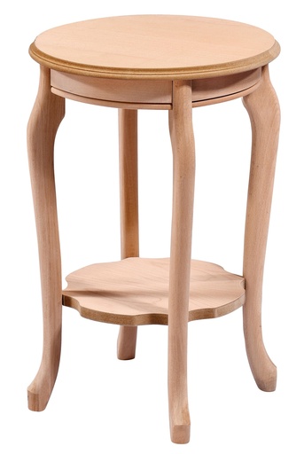 [5886S] MASUTA ROTUNDA DIN LEMN