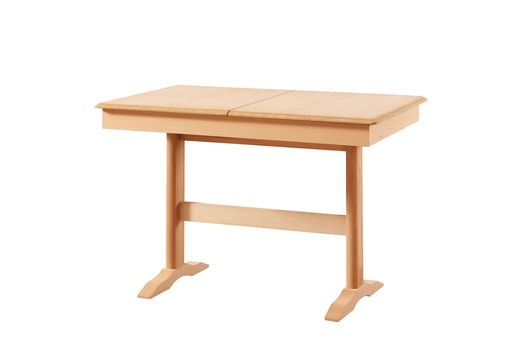 [381N] Ausziehbarer rechteckiger Tisch aus Holz