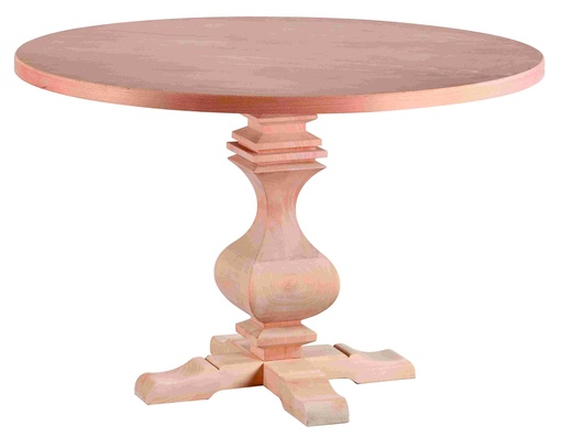 [MSA-106] La table ronde fixe du bois