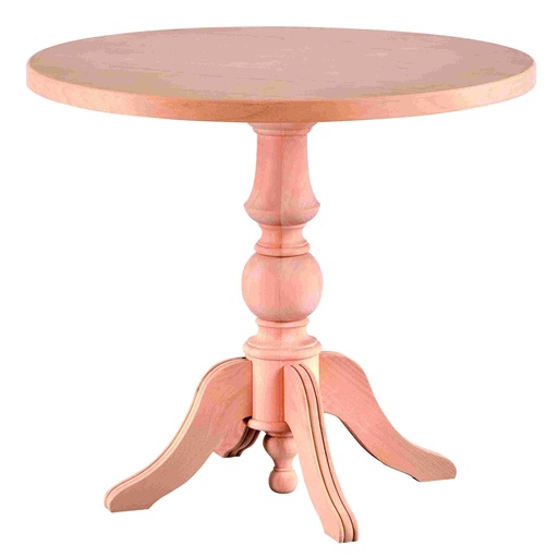 [MSA-156] The fixed round table of wood