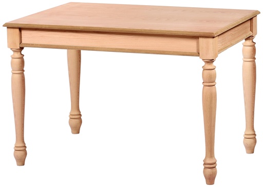 [2630S] Fester rechteckiger Stehtisch aus Holz