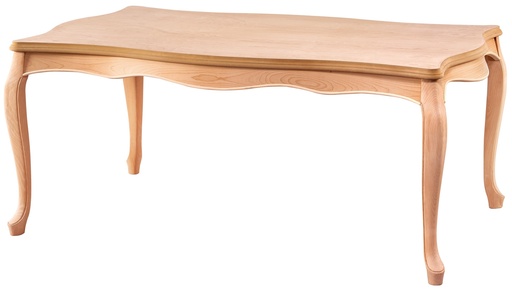 [2653S] Fester rechteckiger Stehtisch aus Holz