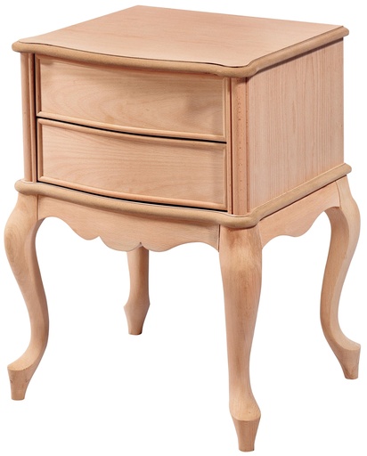 [6501S] Holz Nachttisch