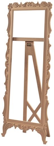 [7305S] Spiegel Rahmen mit MDF Unterstützung