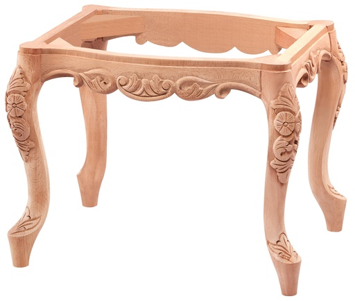 [4638S] Squelette en bois de bois avec sculpture