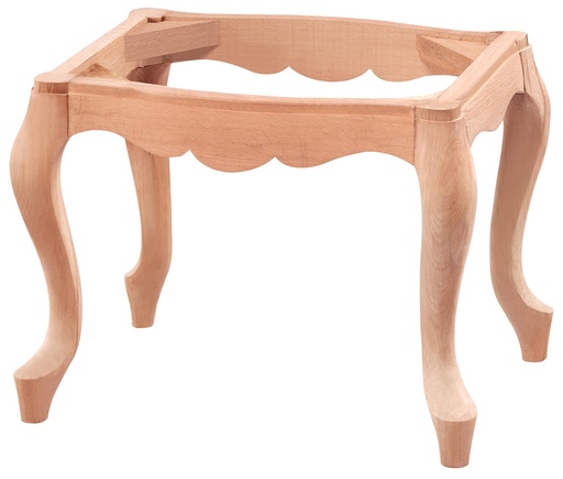 [4635S] Schemel Skelett aus Holz