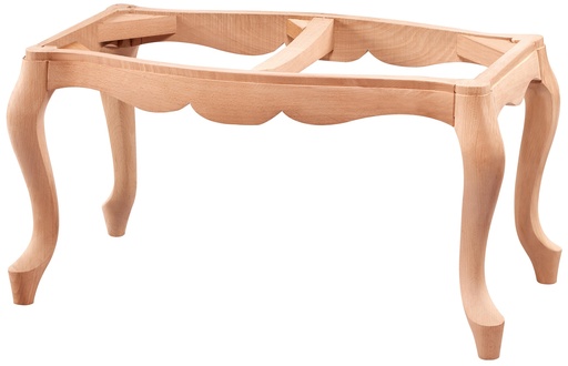 [4636S] Schemel Skelett aus Holz