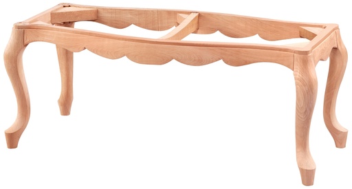 [4637S] Schemel Skelett aus Holz