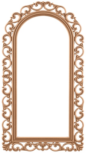 [7493S] The mirror frame in MDF