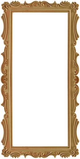 [AYN-127] The rectangular mirror frame in MDF