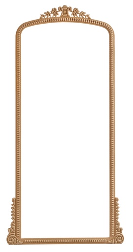 [7429S] Rechteckiger Spiegel Rahmen aus MDF