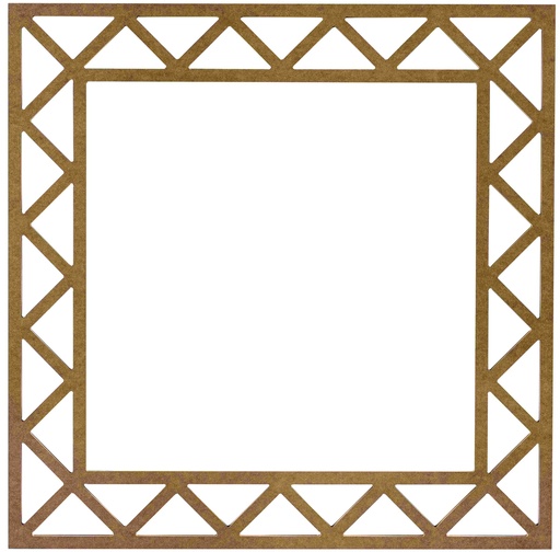 [AYN-181] The square mirror frame in MDF