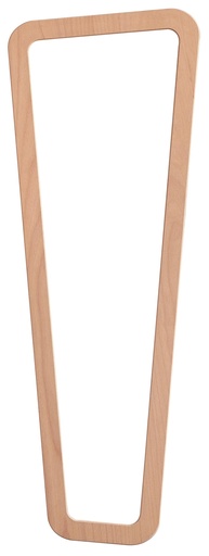 [7468S] RAMA OGLINDA DIN MDF CU FURNIR DE FAG - SET 3 BUCATI