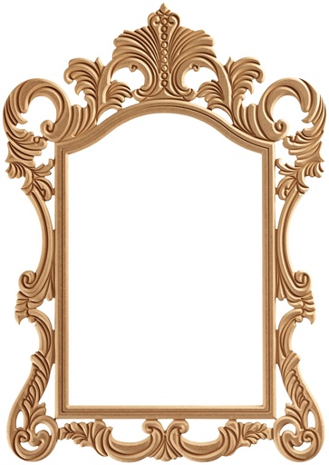 [7507S] The mirror frame in MDF