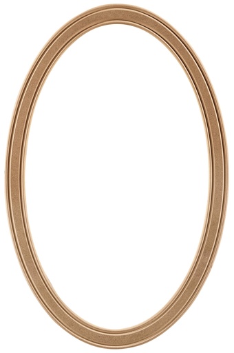 [7473S] Le cadre miroir ovale en mdf