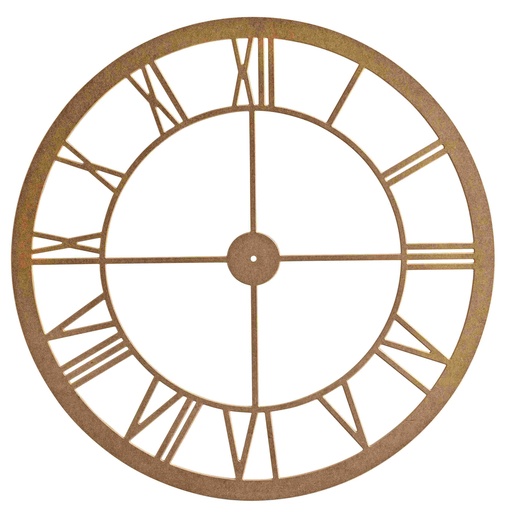 [AYN-225] MDF Uhr Spiegel Rahmen