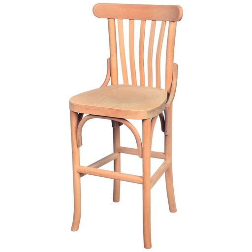 [1625C] Skeleton chair bar made of wood