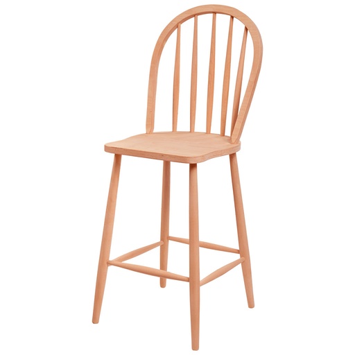[1627C] Skeleton chair bar made of wood