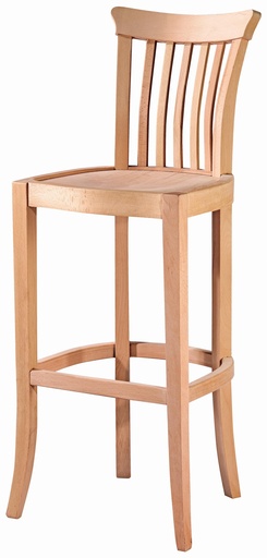 [4542S] Bar de chaise squelette en bois