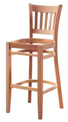 [BAR-115] Skeleton chair bar made of wood