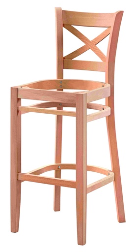 [BAR-116] Bar de chaise squelette en bois