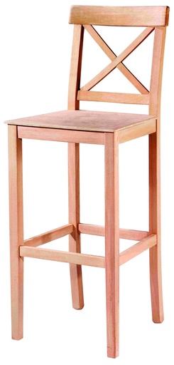 [BAR-117] Skeleton chair bar made of wood