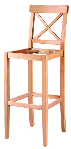 [BAR-118] Skeleton chair bar made of wood