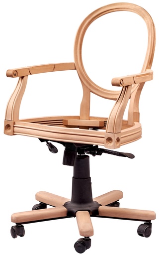 [4761S] SCHELET SCAUN BIROU DIN LEMN