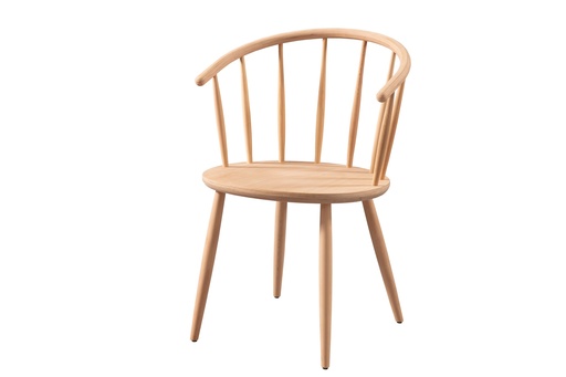 [203N] Wooden chair skeleton