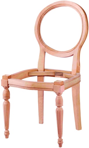 [SAN-117] Squelette de chaise en bois