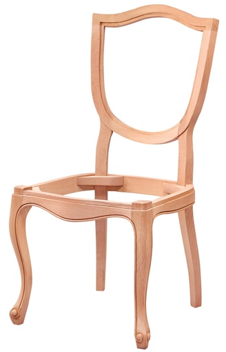 [4273S] Squelette de chaise en bois