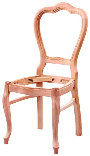 [SAN-165] Squelette de chaise en bois