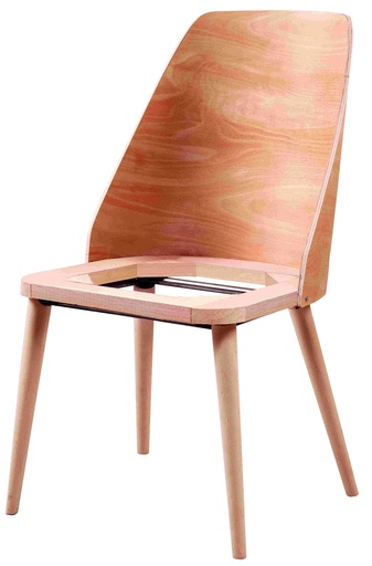 [SAN-198] Wooden chair skeleton